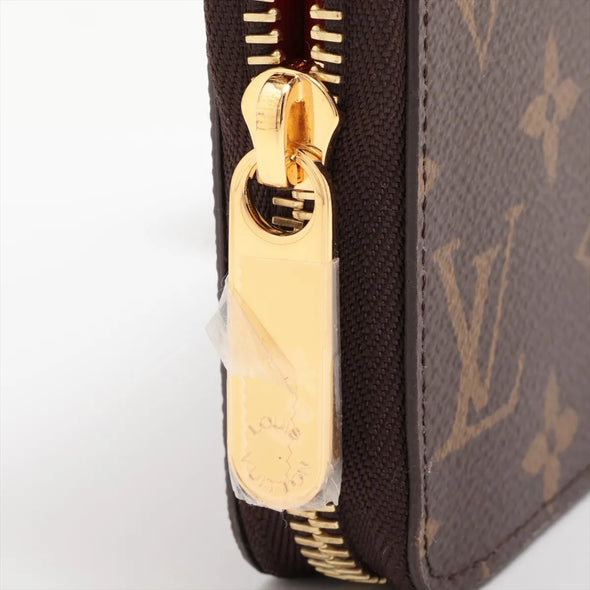 Louis Vuitton Coquelicot Monogram Zippy Wallet [Clearance Sale]