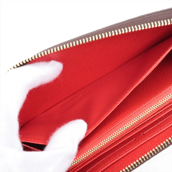 Louis Vuitton Coquelicot Monogram Zippy Wallet [Clearance Sale]