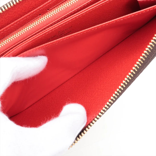 Louis Vuitton Coquelicot Monogram Zippy Wallet [Clearance Sale]