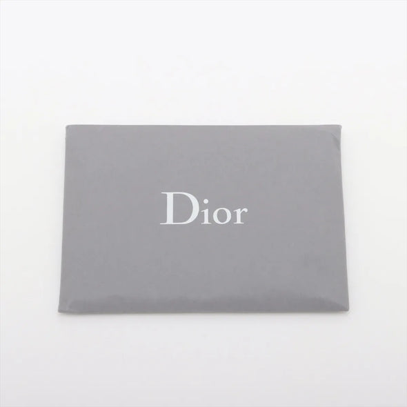 Christian Dior Natural Rattan and Blue Dior Oblique Jacquard Medium Lady Dior Handbag [Clearance Sale]