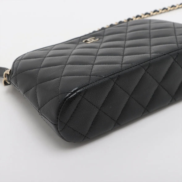 Chanel Black Caviar Calfskin Small Shoulder Bag [Clearance Sale]
