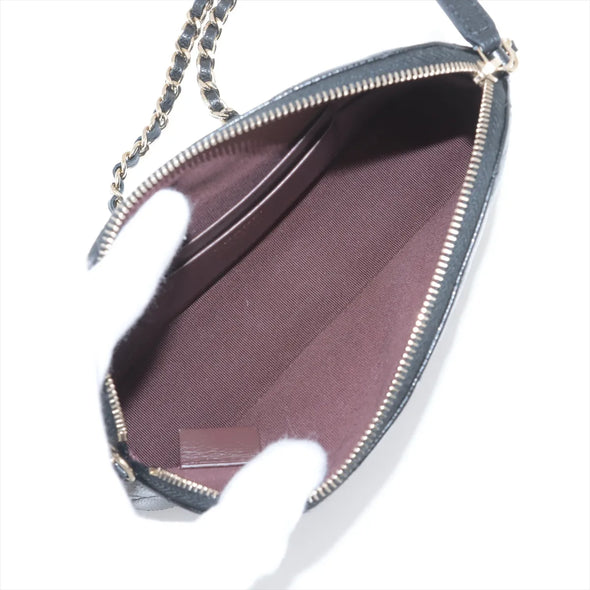 Chanel Black Caviar Calfskin Small Shoulder Bag [Clearance Sale]