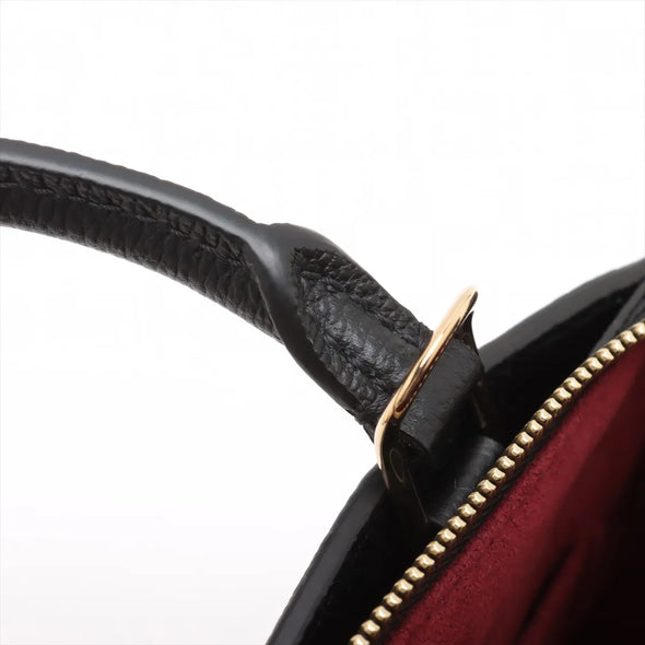 Louis Vuitton Black Monogram Empreinte Leather Petit Palais [Clearance Sale]