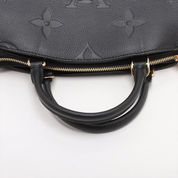 Louis Vuitton Black Monogram Empreinte Leather Petit Palais [Clearance Sale]