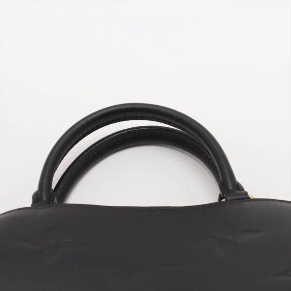 Louis Vuitton Black Monogram Empreinte Leather Petit Palais [Clearance Sale]