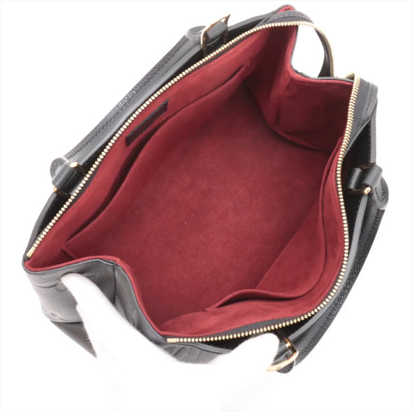 Louis Vuitton Black Monogram Empreinte Leather Petit Palais [Clearance Sale]