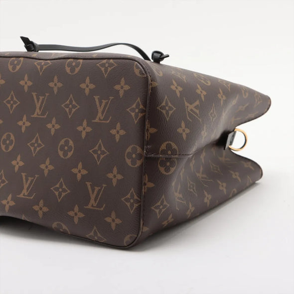 Louis Vuitton Noir Monogram Canvas Neonoe MM [Clearance Sale]