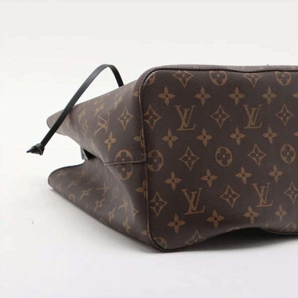 Louis Vuitton Noir Monogram Canvas Neonoe MM [Clearance Sale]