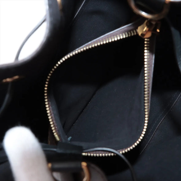 Louis Vuitton Noir Monogram Canvas Neonoe MM [Clearance Sale]