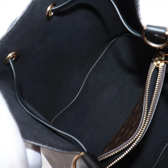 Louis Vuitton Noir Monogram Canvas Neonoe MM [Clearance Sale]