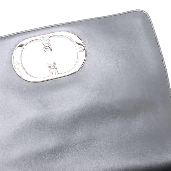 Christian Dior Black Quilted Macrocannage Calfskin Medium Caro Bag [Clearance Sale]
