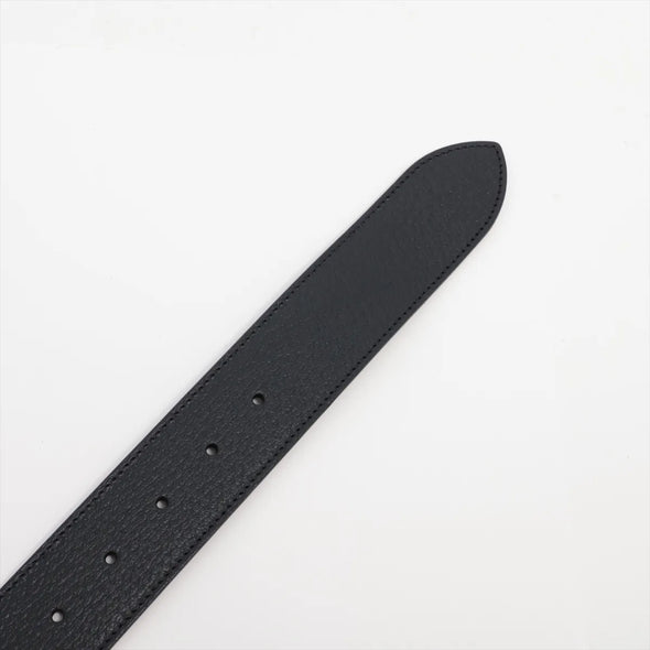Gucci Black GG Marmont Wide Belt [Clearance Sale]