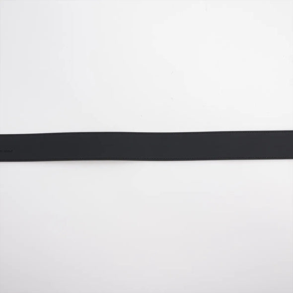 Gucci Black GG Marmont Wide Belt [Clearance Sale]