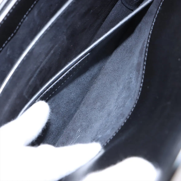 Saint Laurent Black Smooth Calfskin Leather Sunset Medium Chain Bag [Clearance Sale]