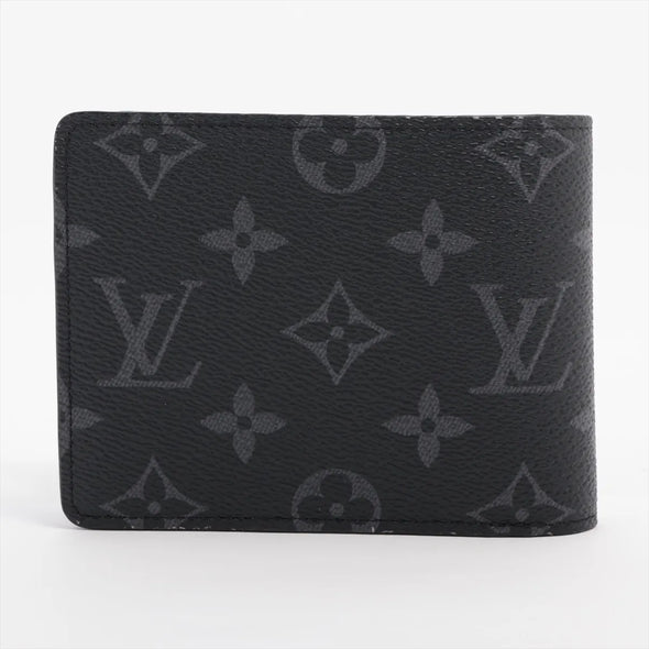 Louis Vuitton Monogram Eclipse Canvas Multiple Wallet [Clearance Sale]