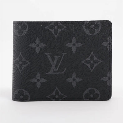 Louis Vuitton Monogram Eclipse Canvas Multiple Wallet [Clearance Sale]