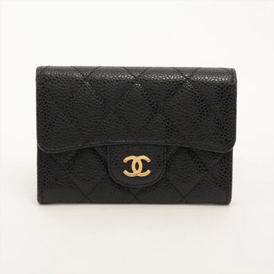 Chanel Black Caviar Card Holder [Clearance Sale]
