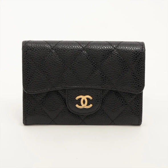 Chanel Black Caviar Card Holder [Clearance Sale]