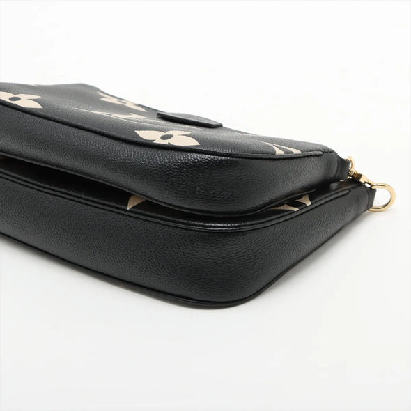 Louis Vuitton BiColour Monogram Empreinte Leather Multi Pochette Accessories [Clearance Sale]