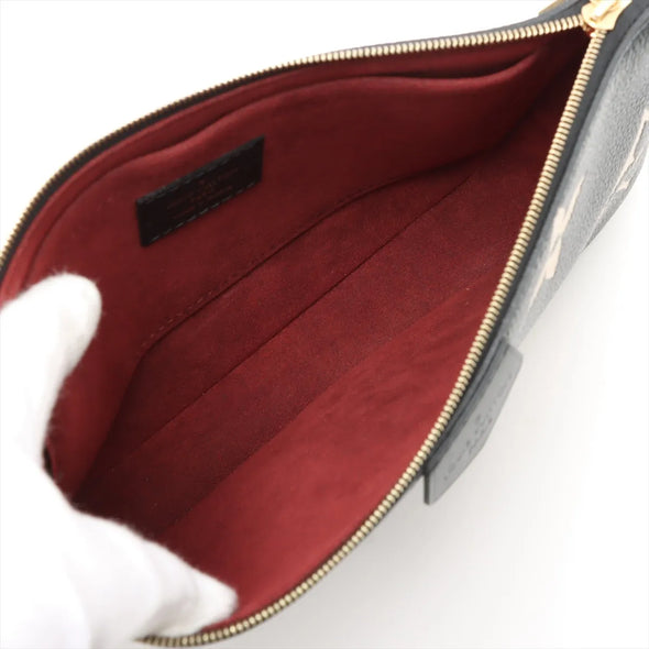 Louis Vuitton BiColour Monogram Empreinte Leather Multi Pochette Accessories [Clearance Sale]