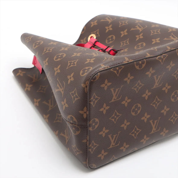 Louis Vuitton Red Monogram Canvas Neonoe MM [Clearance Sale]