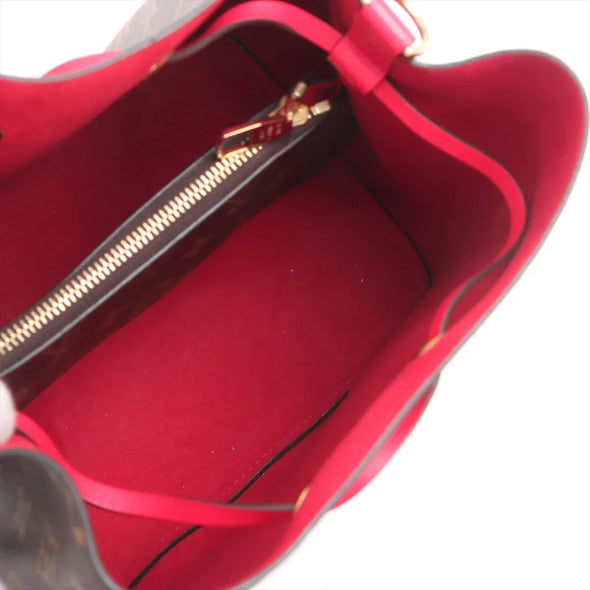 Louis Vuitton Red Monogram Canvas Neonoe MM [Clearance Sale]