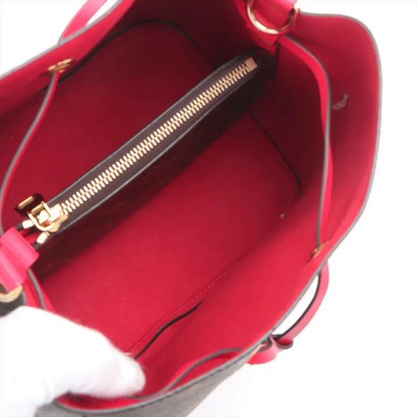 Louis Vuitton Red Monogram Canvas Neonoe MM [Clearance Sale]