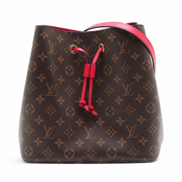 Louis Vuitton Red Monogram Canvas Neonoe MM [Clearance Sale]