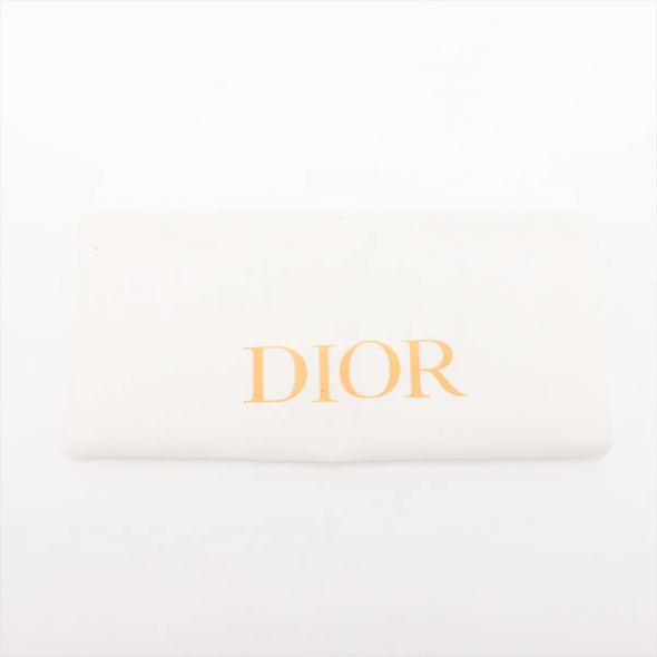 Christian Dior Blue Dior Oblique Embroidery Mini Saddle Bag with Strap [Clearance Sale]