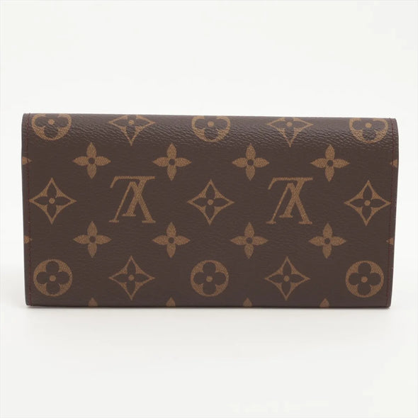 Louis Vuitton Monogram Reverse Canvas Emilie Wallet [Clearance Sale]