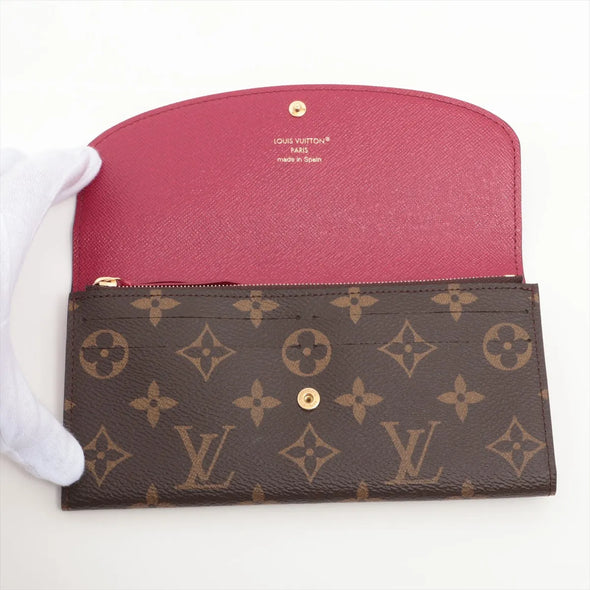 Louis Vuitton Monogram Reverse Canvas Emilie Wallet [Clearance Sale]