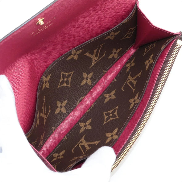 Louis Vuitton Monogram Reverse Canvas Emilie Wallet [Clearance Sale]