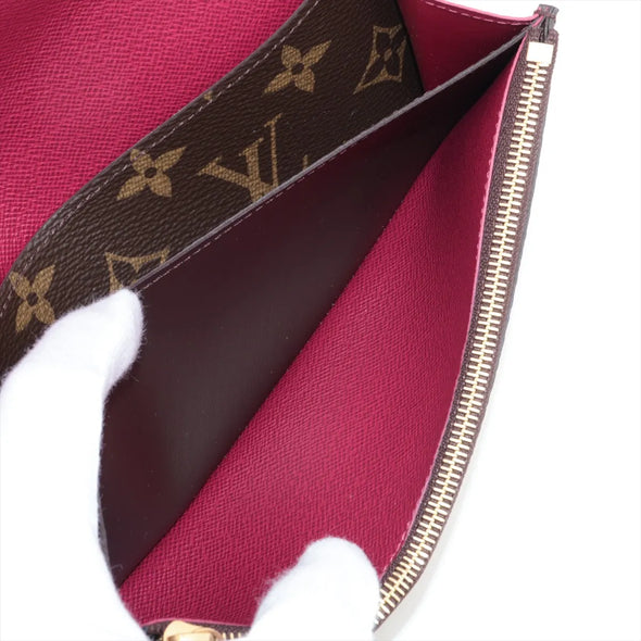 Louis Vuitton Monogram Reverse Canvas Emilie Wallet [Clearance Sale]