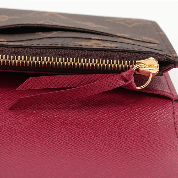 Louis Vuitton Monogram Reverse Canvas Emilie Wallet [Clearance Sale]