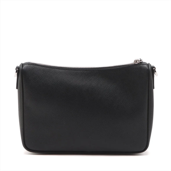 Prada Black Saffiano Shoulder Bag [Clearance Sale]