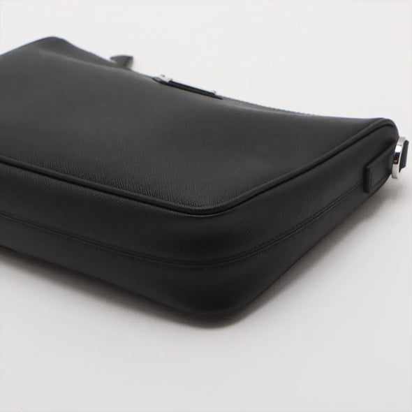 Prada Black Saffiano Shoulder Bag [Clearance Sale]