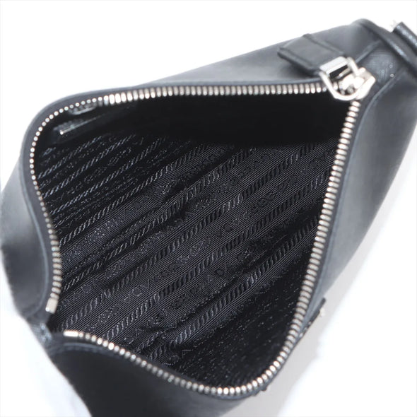 Prada Black Saffiano Shoulder Bag [Clearance Sale]