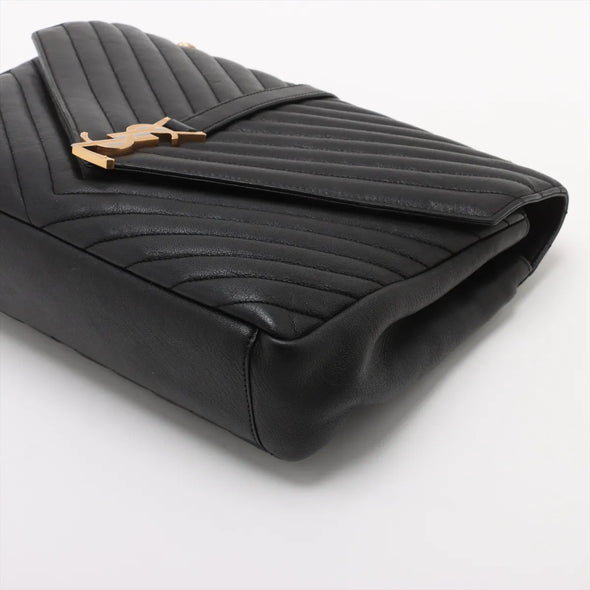 Saint Laurent Black Leather Large College Bag [Clearance Sale]