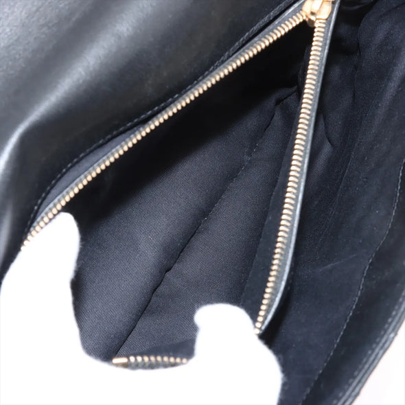 Saint Laurent Black Leather Large College Bag [Clearance Sale]