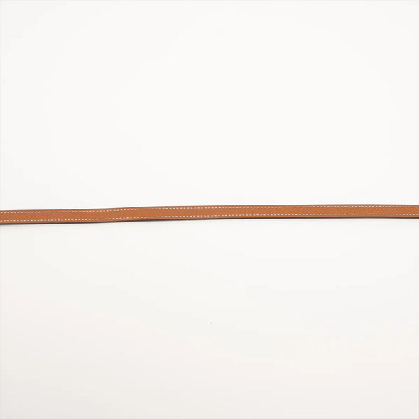 Hermes Brown Leather Kelly 18 (2024) Belt [Clearance Sale]