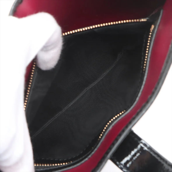 Gucci Black Patent Leather Gucci Jackie Medium Bag [Clearance Sale]