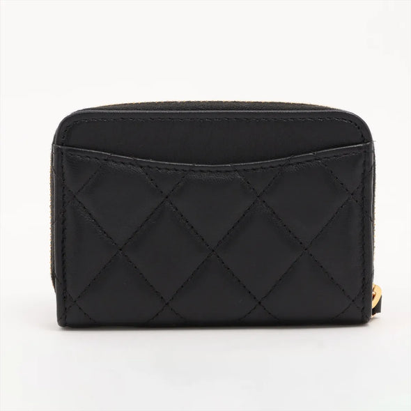 Chanel Black Nappa Lambskin Coin Purse [Clearance Sale]