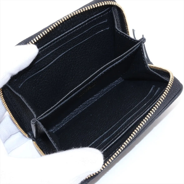 Louis Vuitton Noir Monogram Empreinte Leather Zippy Coin Purse [Clearance Sale]