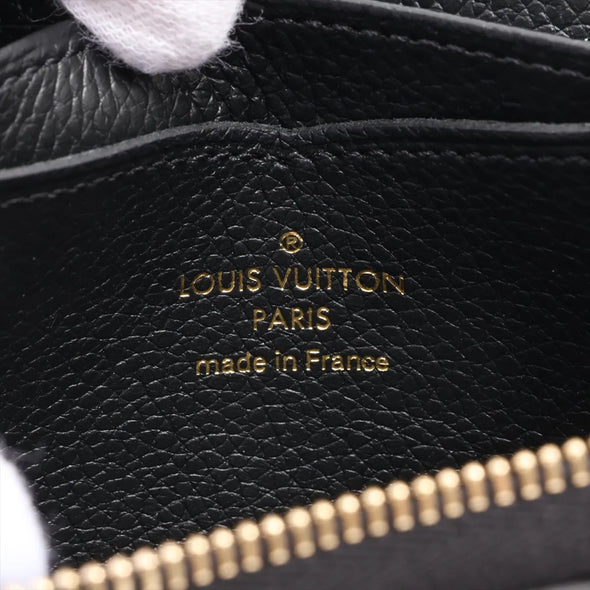 Louis Vuitton Noir Monogram Empreinte Leather Zippy Coin Purse [Clearance Sale]