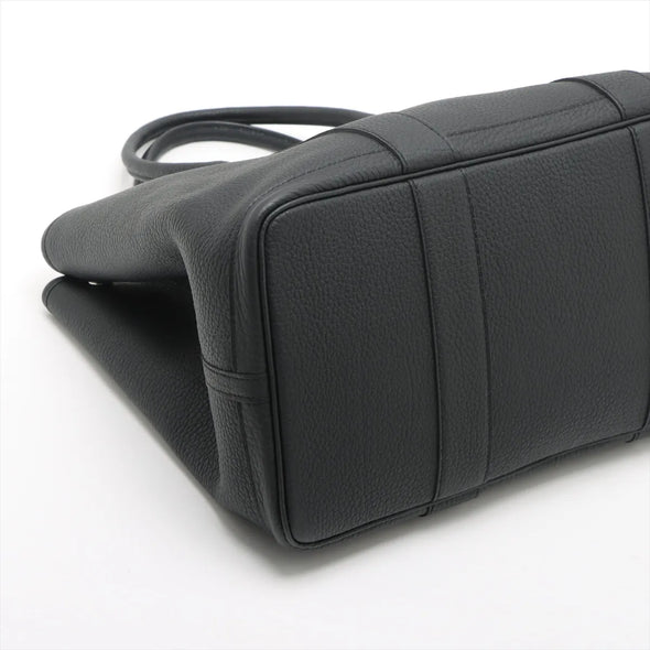 Hermes Black Negonda Leather (2023) Garden Parden PM [Clearance Sale]