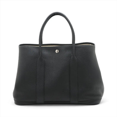 Hermes Black Negonda Leather (2023) Garden Parden PM [Clearance Sale]