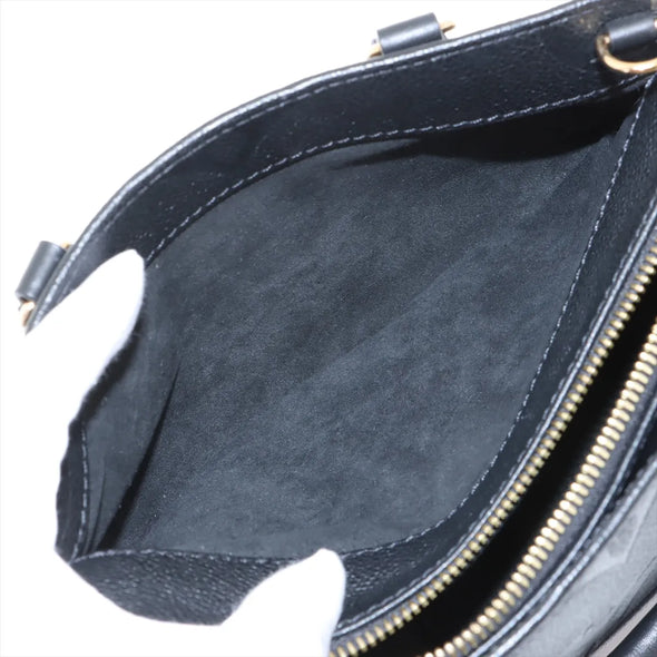Louis Vuitton Black Monogram Empreinte Leather OnTheGo East West [Clearance Sale]