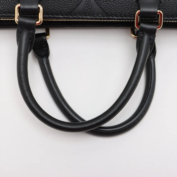 Louis Vuitton Black Monogram Empreinte Leather OnTheGo East West [Clearance Sale]