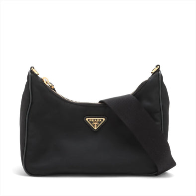 Prada Black Re-Edition 2005 Re-Nylon Shoulder Bag [Clearance Sale]