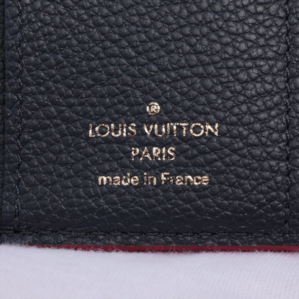 Louis Vuitton Marine Rouge Monogram Empreinte Leather Zoe Wallet [Clearance Sale]